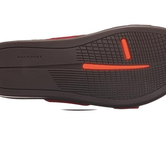 NEW Rockport Total Motion Romilly Perf Slide women's sandal Size 7M Red - Picture 3 of 3